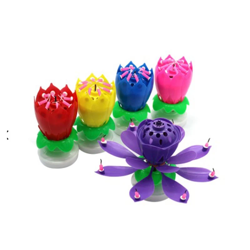 Рођенданска свећа цвета лотоса