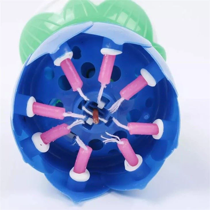 Lotus Flower Birthday Candle