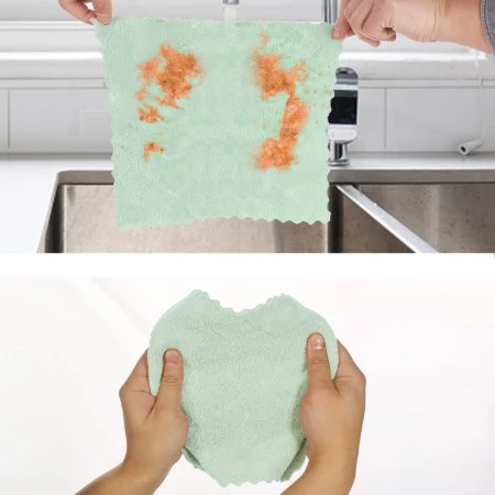 Coral Velvet Dishcloths high quality